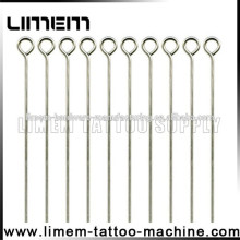 loose tattoo needle steel bar with loop for DIY Tattoo needle or Factory Use